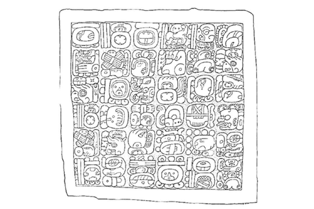 コパン遺跡とティカル遺跡の位置